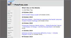 Desktop Screenshot of petefree.com